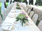 Tuscany Wedding buffet table: Villa Catignano